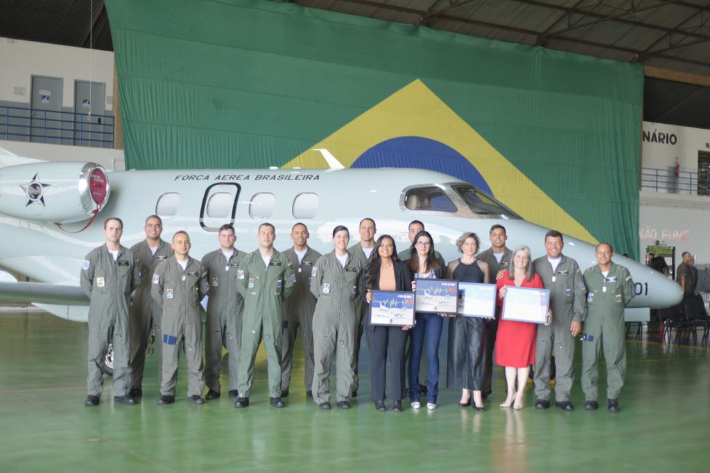 ICTDF é homenageado por esquadrão da Força Aérea responsável por transporte de órgãos
