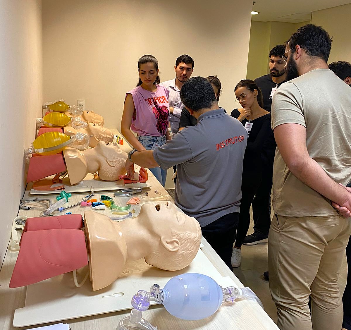 Primeira turma do ano do curso de Suporte Avançado de Vida em Cardiologia reúne profissionais da saúde no DF