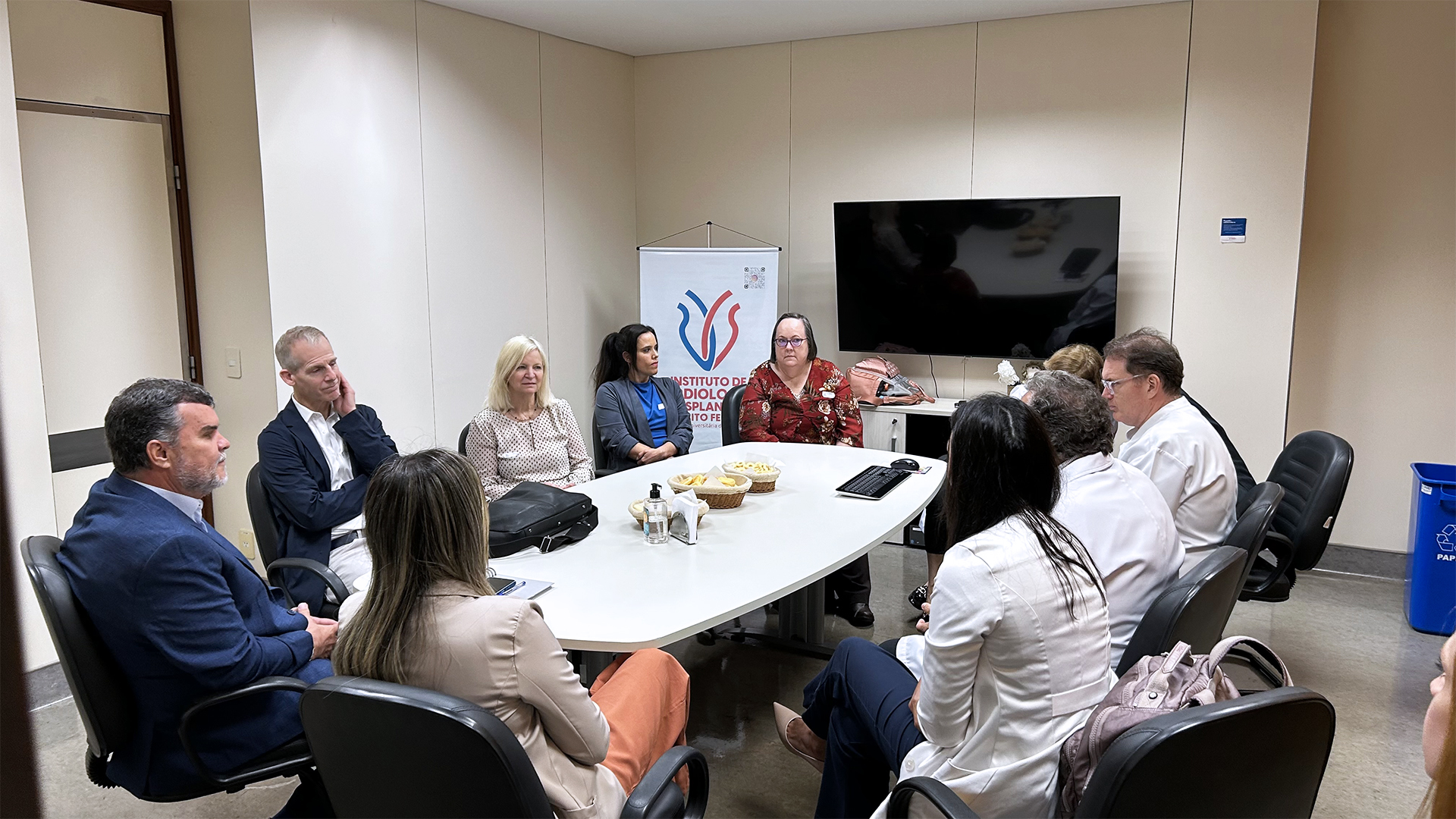 ICTDF recebe equipe do Boston Children's para qualificar cardiologia pediátrica