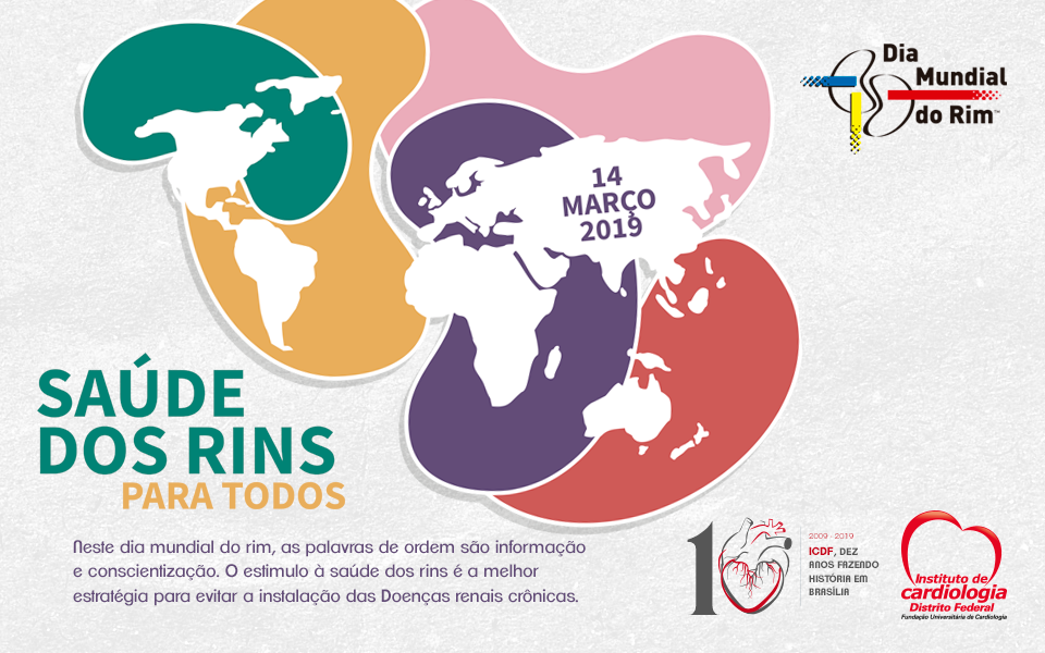 Dia Mundial do Rim: “Saúde do rim para todos”